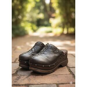 Vintage Y2K Roxy Chunky Platform Clogs‎ Rare Size 6